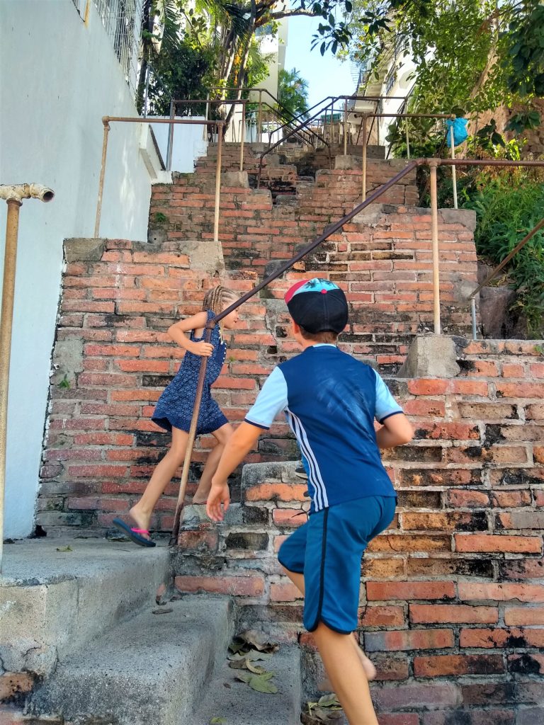 My favourite stairs at Los Muertos.