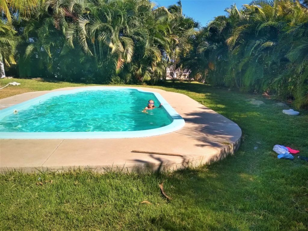 Several afternoons spent at this pool at the marina full of kids enjoying games and cooling off!