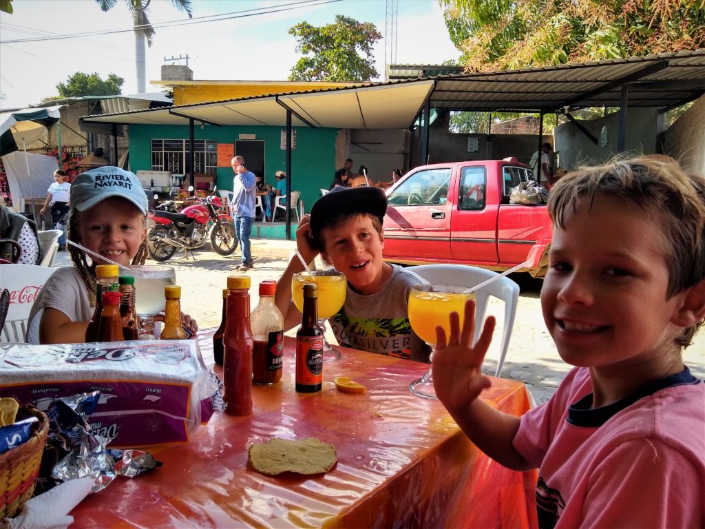 Delicious Ceviche in Bucerias - where the locals eat.