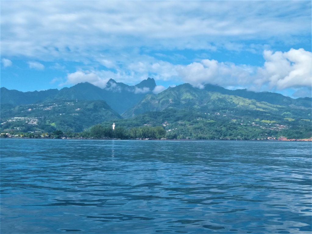 Point Venus from the Ocean.