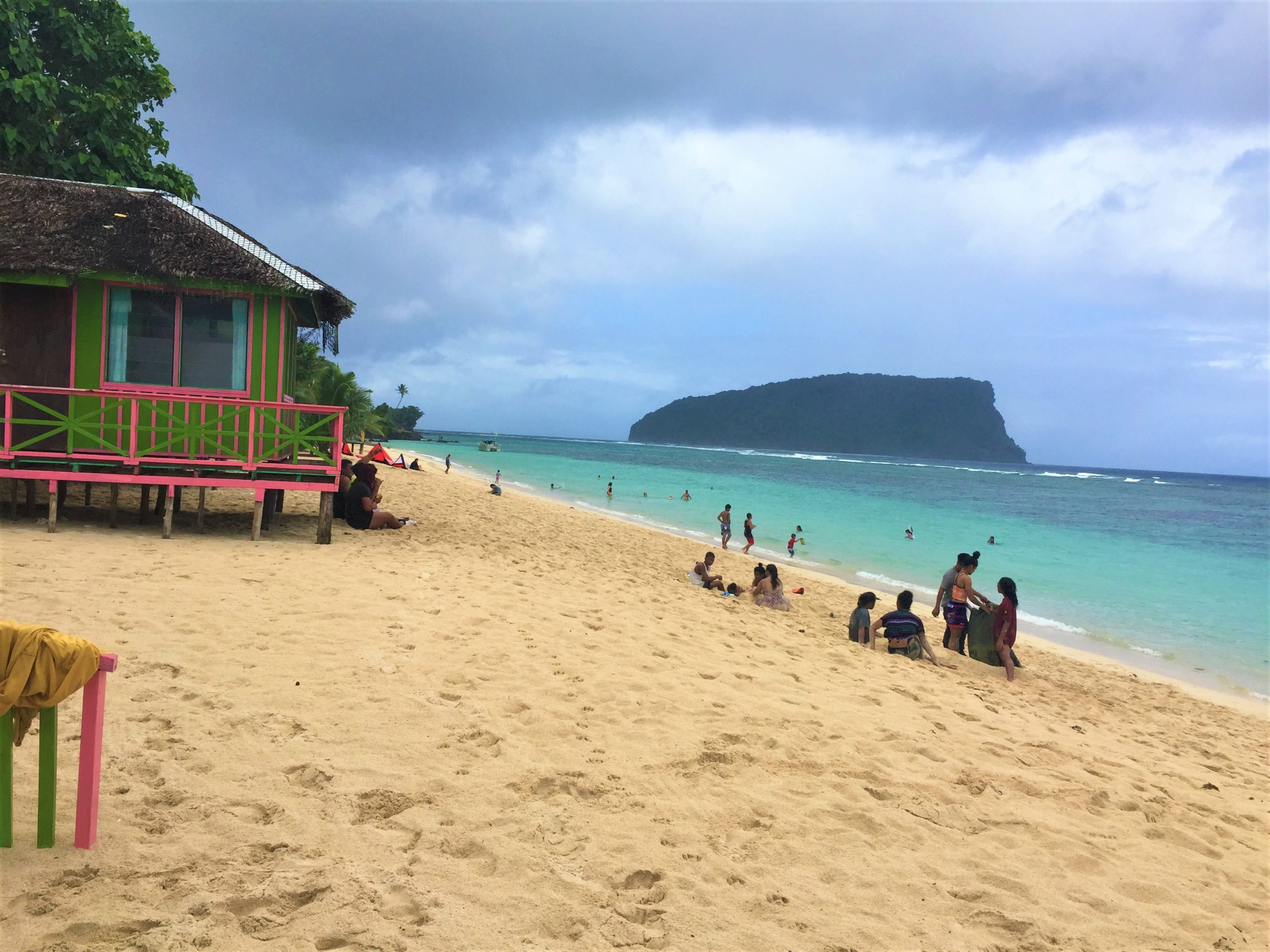 Upolu's most popular beach