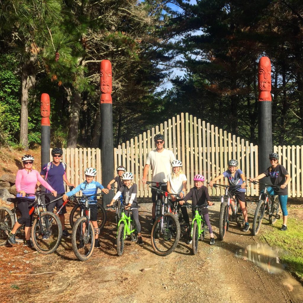 Mountain Biking with the super fun Torea crew