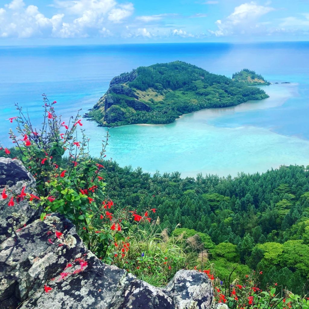 View from atop Taravai - thank you for guiding us!