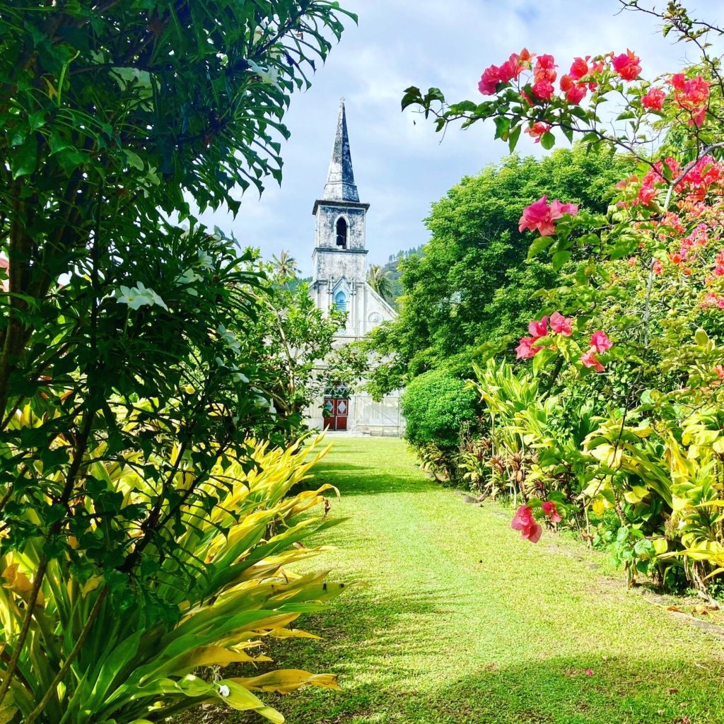 Is this the most picturesque grass road and church you've ever seen? We think so!