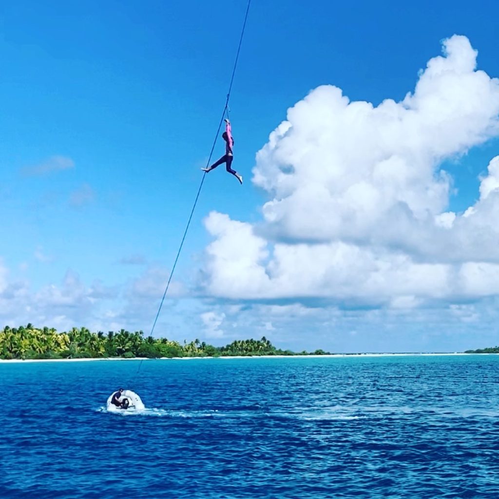 Go Julia - Halyard Swings in Tahanea