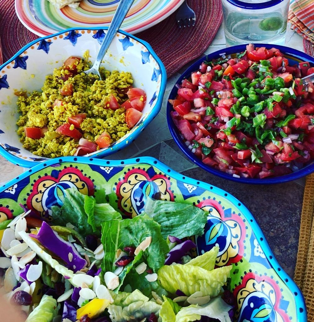 Delicious fresh veggis - a treat to have these so readily available in La Ventana