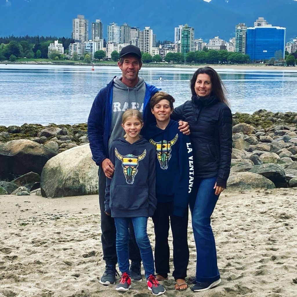 Home! First walks at Kits beach