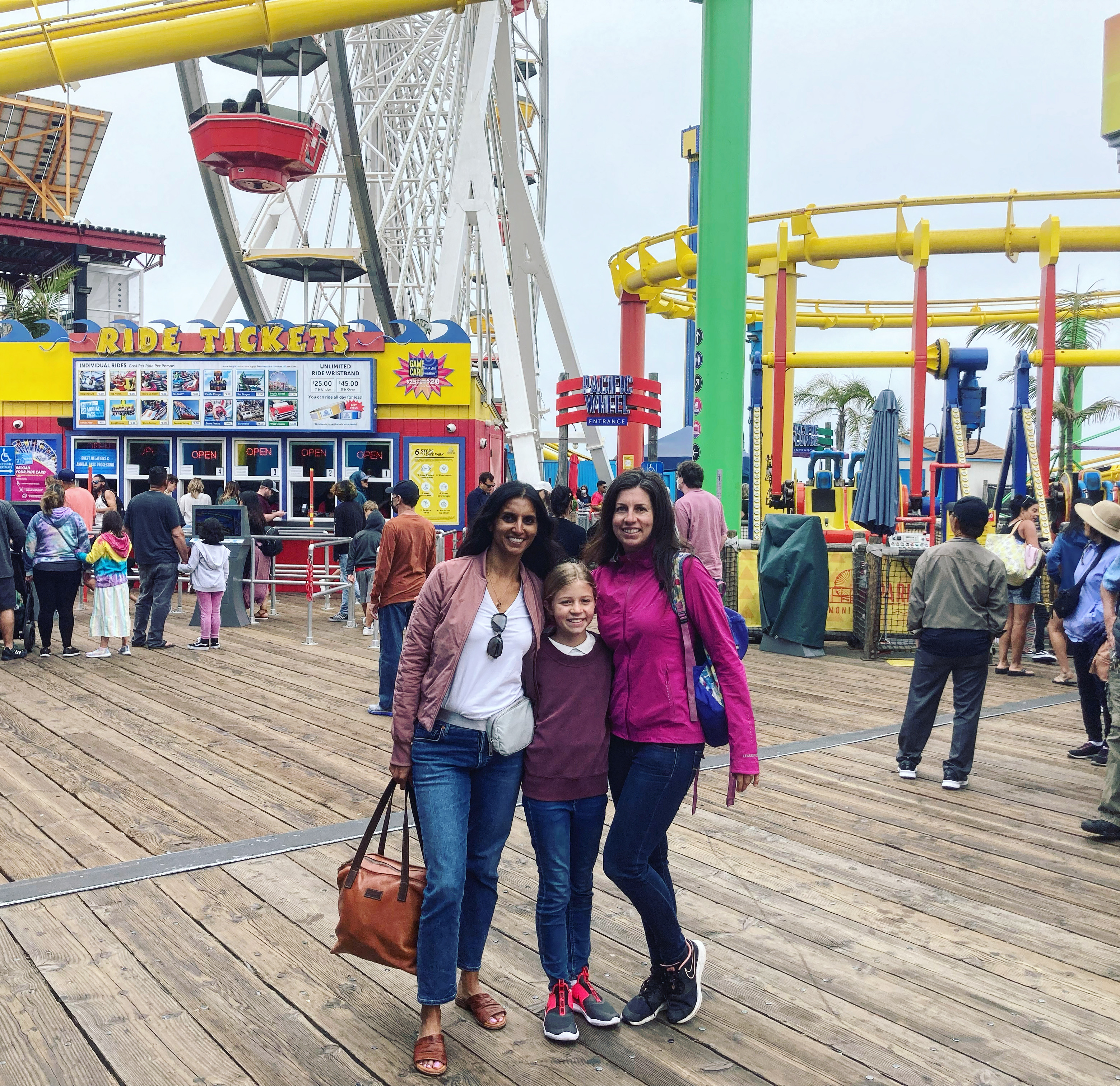 Girls day in Santa Monica - so fun!