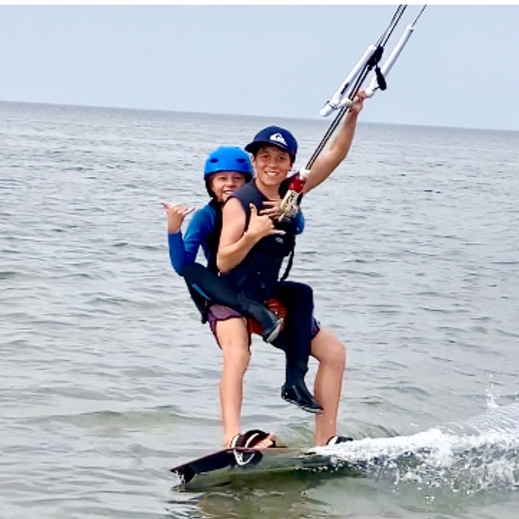 Kiting at South Padre